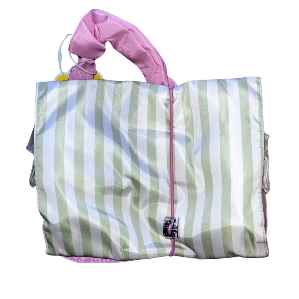 NWT Y2K Chupa Chups Striped Cherry Cosmetic Bag - Picture 2 of 6